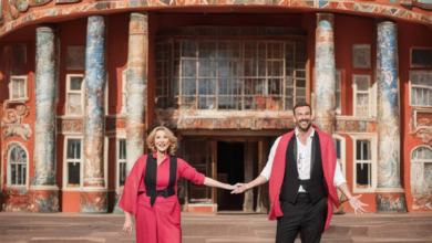 Annette Frier und Edin Hasanovic in "Die Superduper Show"