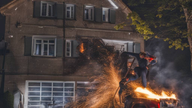 Nächtliche Feuerwerkskörper in Wohngebieten - bis 03 Uhr!