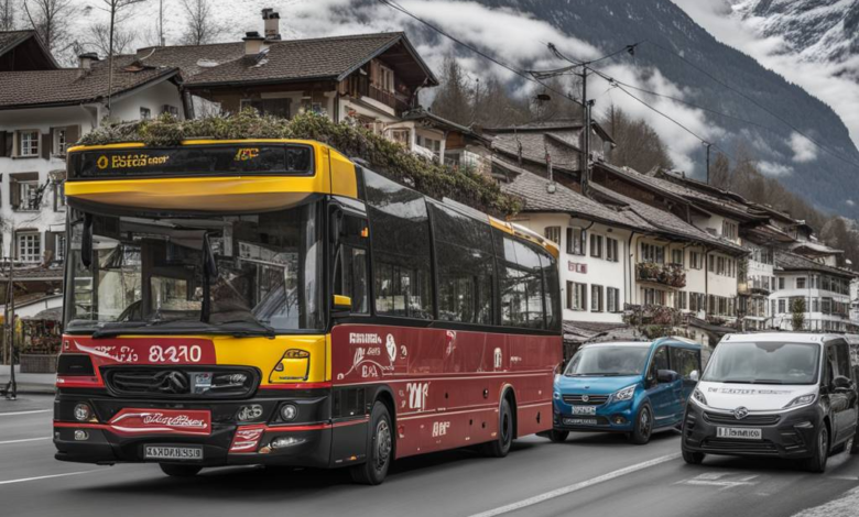 Bahnersatzbusse bedienen alle Haltestellen in Brienz.