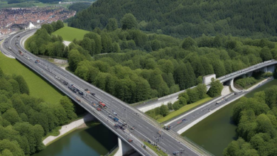 Bundesrat Rösti eröffnet Wildtierbrücke über A1 bei Mühleberg BE