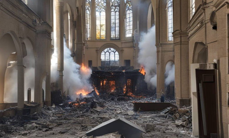 Explosion vor französischer Synagoge: Täter noch nicht gefunden.