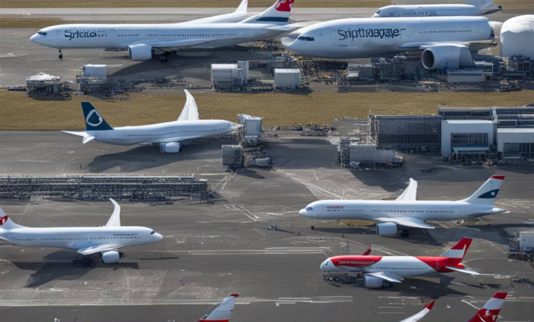 Spitzen Tag am Flughafen Zürich mit 111'000 Passagieren