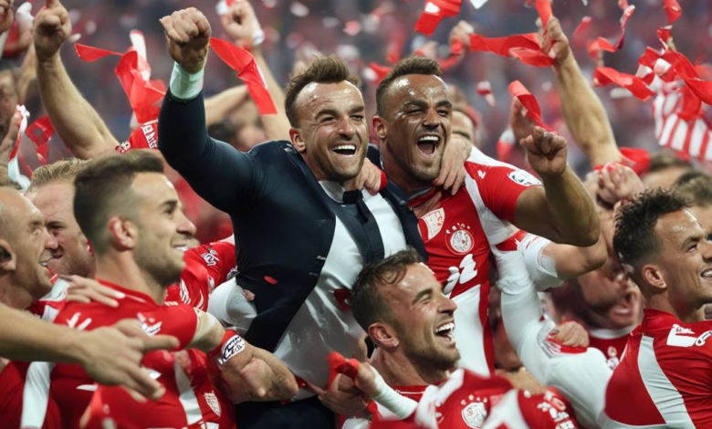 David Degen feierte einen Party-Coup mit Shaqiri.