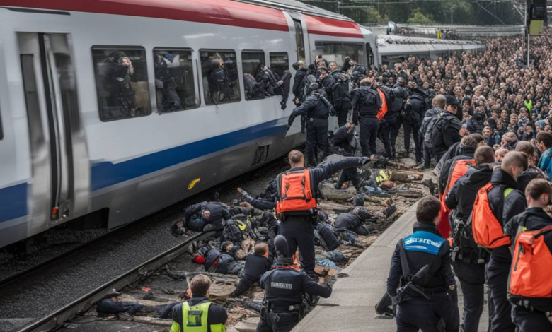 Passagiere verunsichert aufgrund des Chaos bei der Deutschen Bahn