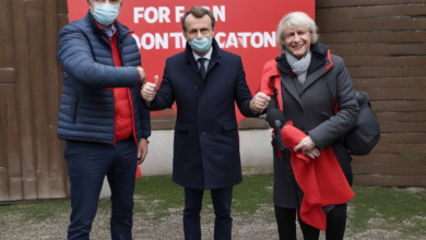 Linke beurteilen Treffen mit Macron positiv.