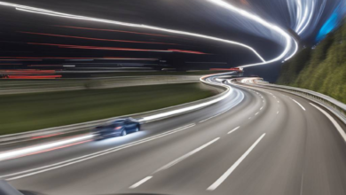 Englischer Fahrer rast mit 241 km/h über Autobahn - festgenommen!