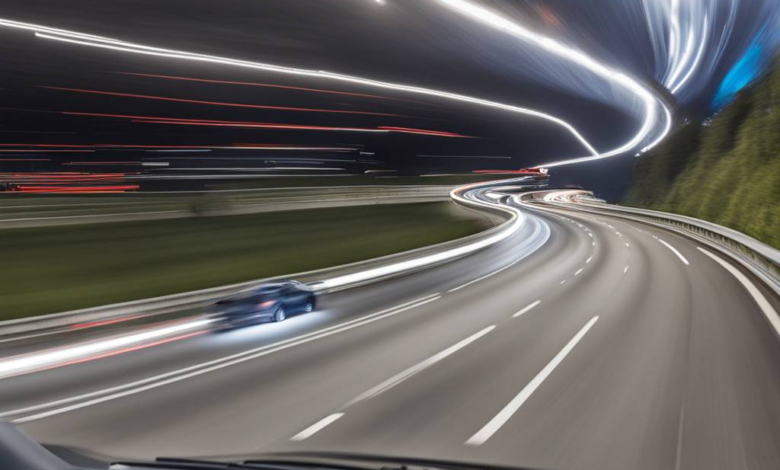 Englischer Fahrer rast mit 241 km/h über Autobahn - festgenommen!