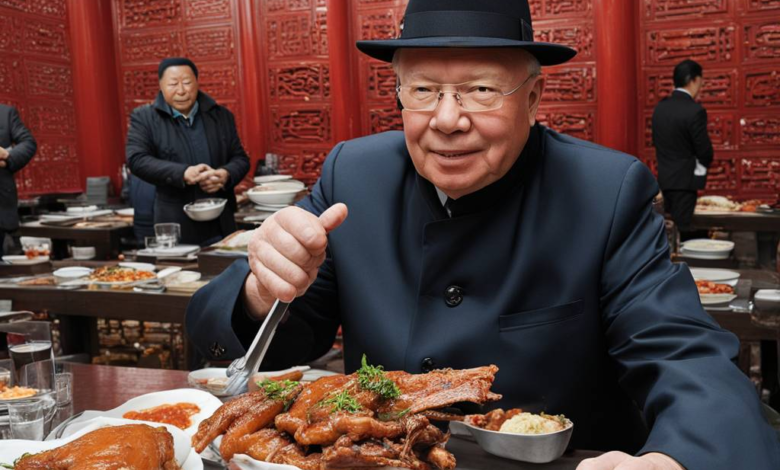 Christoph Blocher musste Affenfleisch essen, da er in China-Deals verwickelt war.