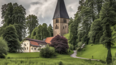 Umstrittener Kirchturmbau in Deutschland eröffnet