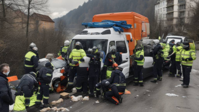 Der Lieferdienst stürzt immer wieder in die gleiche Einfahrt ab.