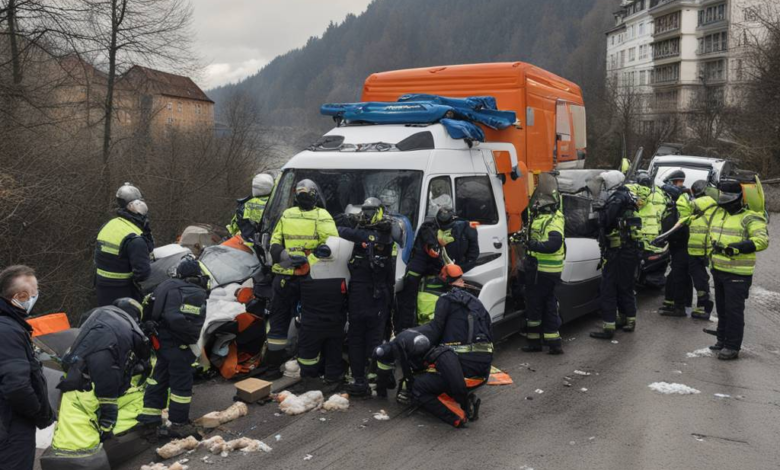Der Lieferdienst stürzt immer wieder in die gleiche Einfahrt ab.