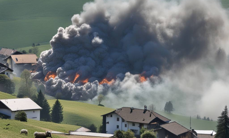 21 Schafe in Giswil OW durch Blitzschlag gestorben