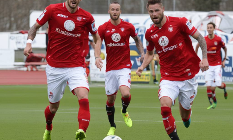 Deutsch: FC Wil holt ersten Saisonsieg und besiegt Neuchâtel Xamax zuhause mit 4:0