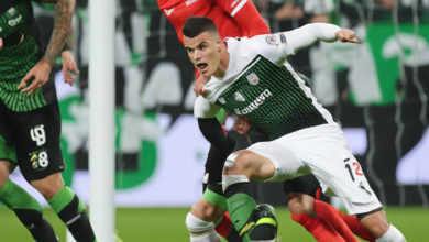 Xhaka-Traumtor führt zu Leverkusen-Sieg in Gladbach