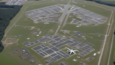 Nato erhöht Sicherheitsstufe an Flugplatz in Geilenkirchen (Deutschland)