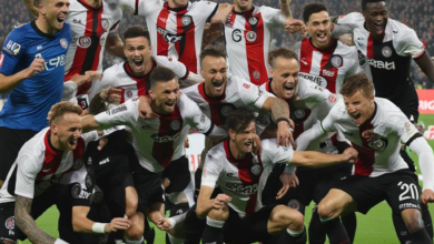 Eintracht Frankfurt im DFB-Pokal voran