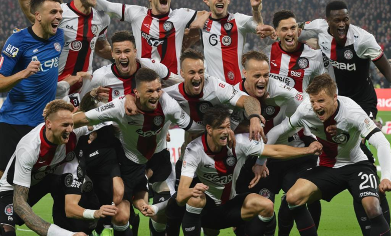 Eintracht Frankfurt im DFB-Pokal voran