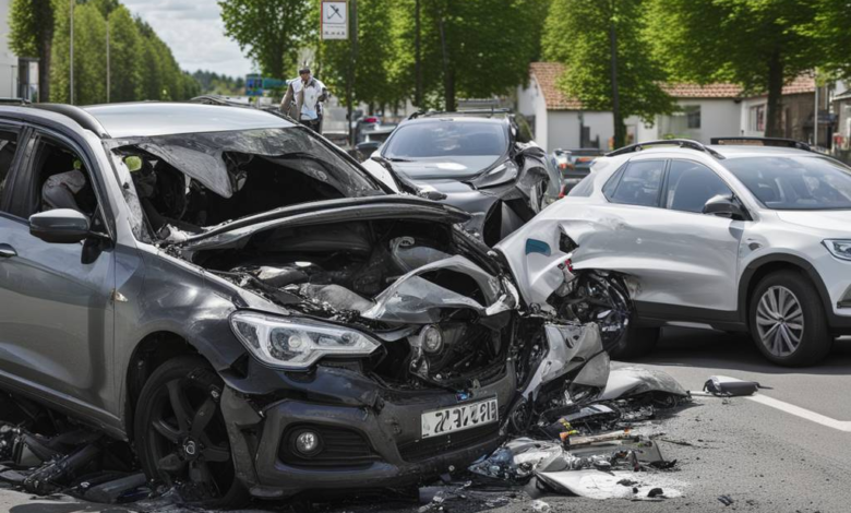 Auto fährt in Fußgänger - drei schwer verletzte Personen