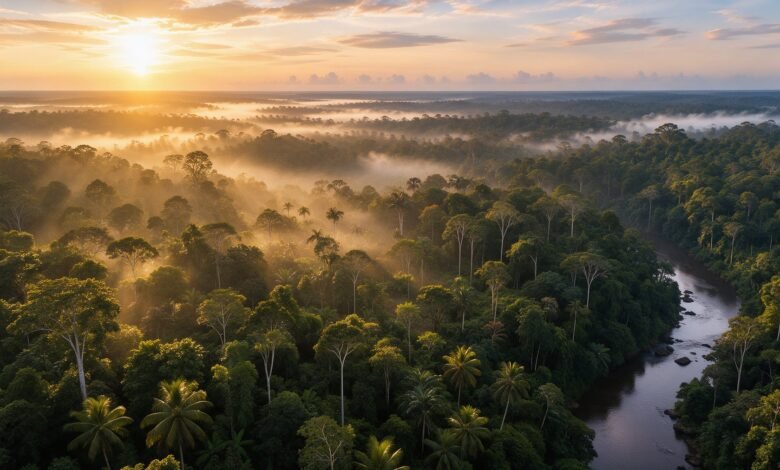 Das brasilianische Amazonasgebiet – Schauplatz der geplanten Zusammenarbeit von Picterra und INPA.