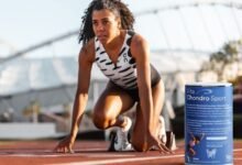 Vita Chondro Sport – entwickelt mit der Schweizer Spitzenathletin Mujinga Kambundji.